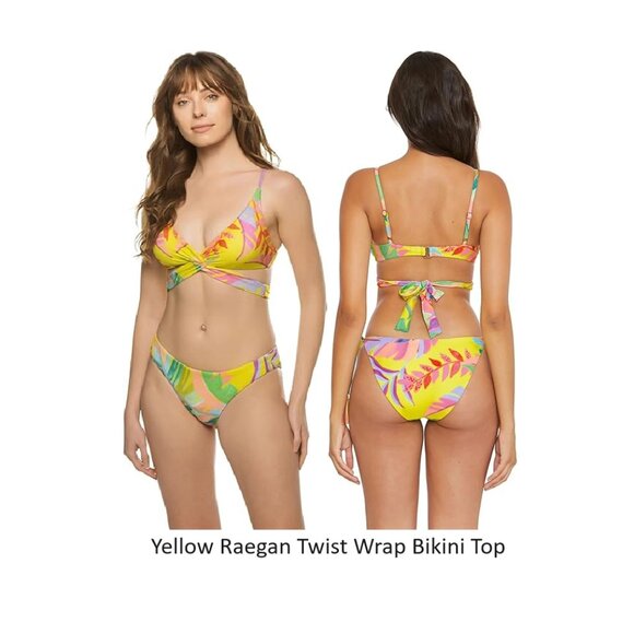 NWT Becca Women Size Halter Crossback Bikini Tops Size S-D Cup $90 12HL914 - Picture 6 of 9